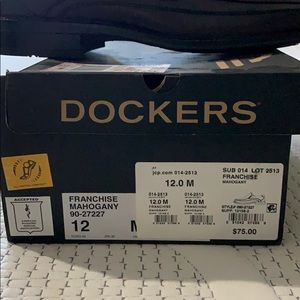 Dockers Franchise Mahogany Dress Shoes